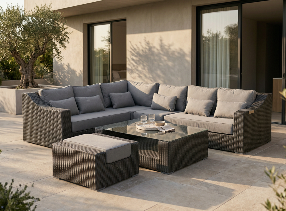 Lauko baldų komplektas - Grant