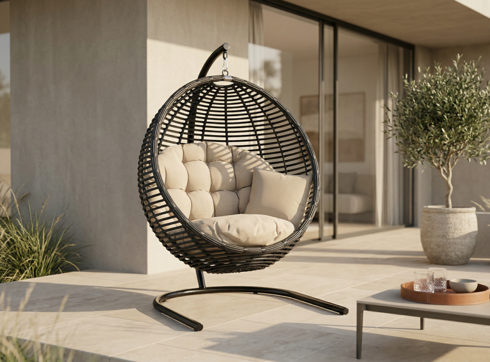 Kabantis lauko krėslas - Apple