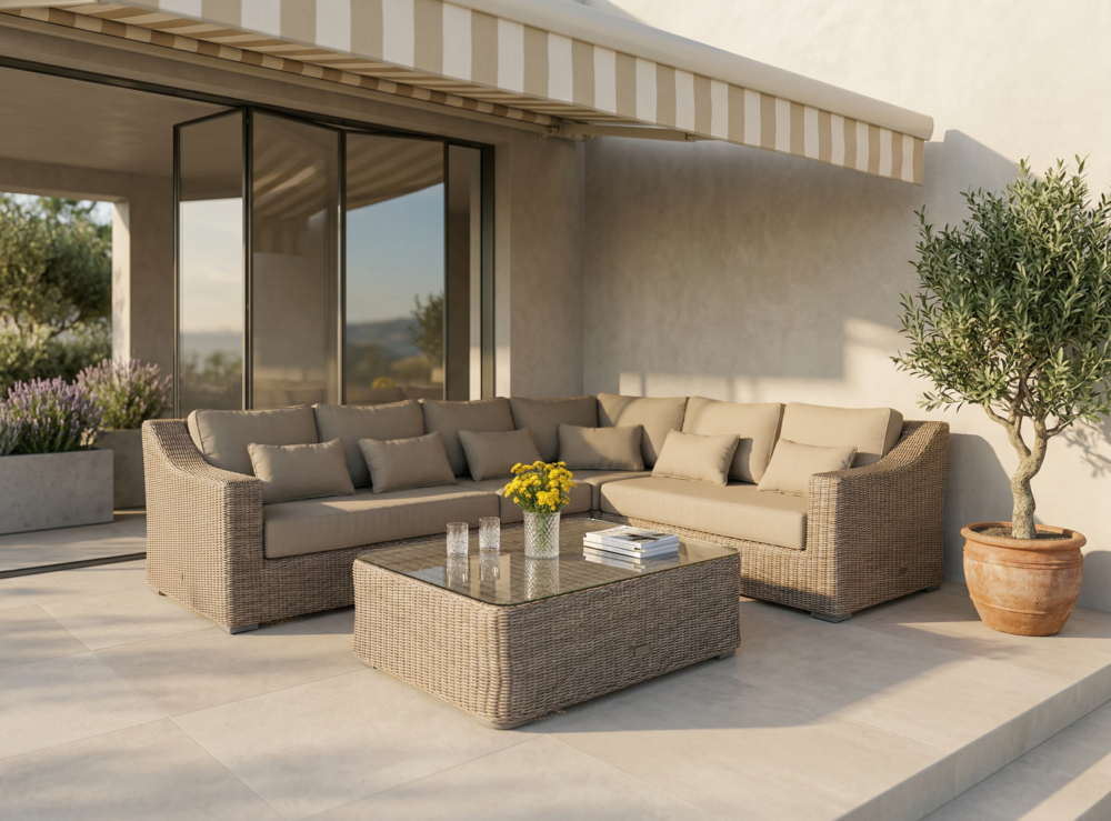 Lauko baldų komplektas - Melissa