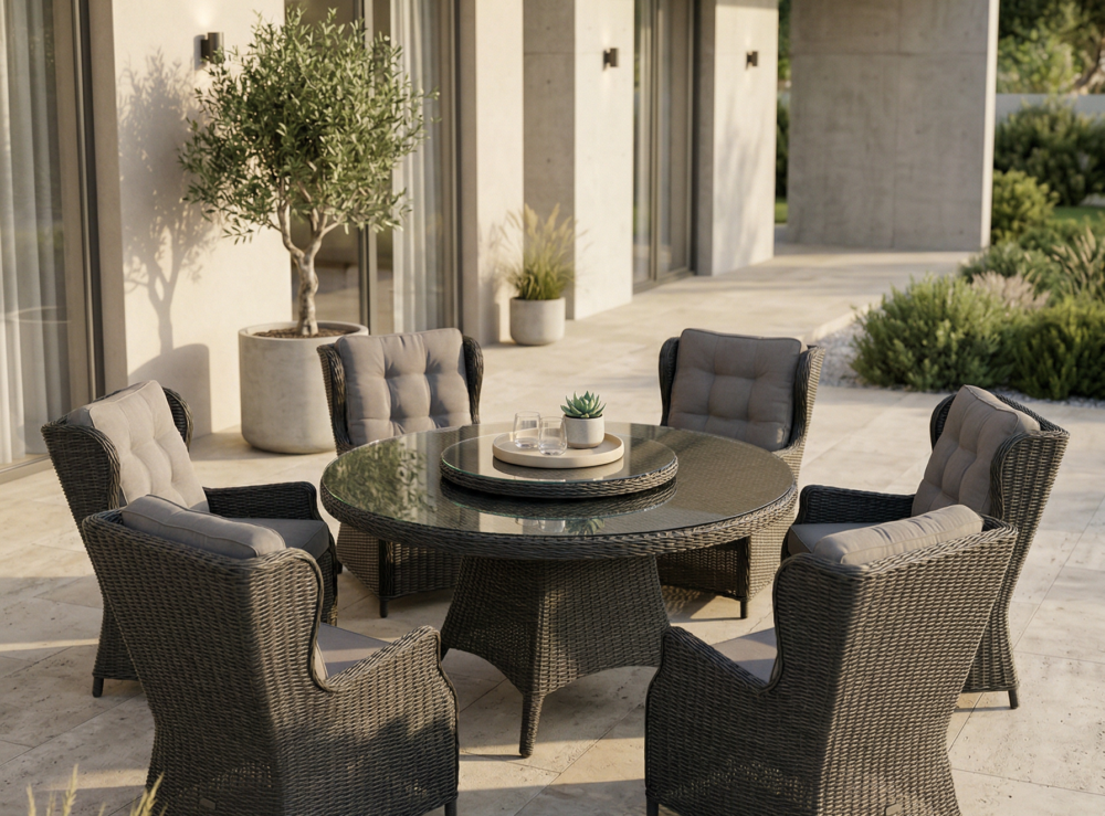 Lauko baldų komplektas - Eliza